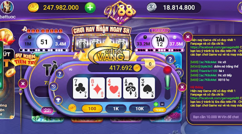 Giới thiệu về cổng game W88 Vin Shop mới nhất 2023