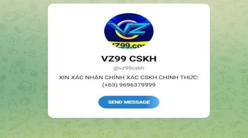 Vz99.ink Chia Sẻ 4 Cách Liên Hệ Vz99 Đơn Giản 