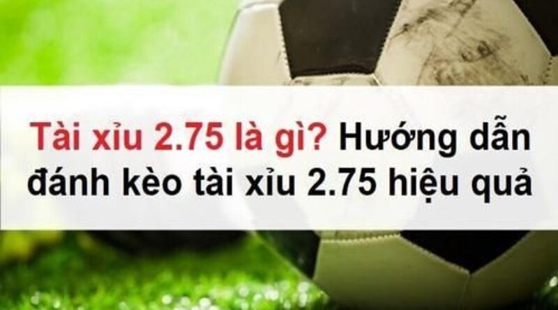 Giải thích chi tiết kèo 2.75 trong bóng đá là gì và cách đọc kèo này dễ hiểu nhất